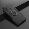 Hybrid Armor Ring Противоударный защитный двухслойный чехол с кольцом под палец подставкой держателем для Xiaomi Redmi Note 8T Черный
