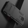 Hybrid Armor Ударопрочный чехол для Huawei Mate 30 Lite с подставкой - Черный