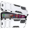 Hybrid Armor Ударопрочный чехол для iPhone 11 Pro с подставкой - Серебряный