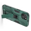 Hybrid Armor Ударопрочный чехол для iPhone 13 с подставкой - Зеленый