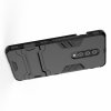 Hybrid Armor Ударопрочный чехол для OnePlus 8 с подставкой - Черный