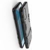 Hybrid Armor Ударопрочный чехол для OnePlus 9R с подставкой - Черный