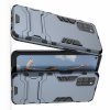 Hybrid Armor Ударопрочный чехол для OPPO A52 / A72 / Oppo A72 с подставкой - Синий