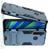 Hybrid Armor Ударопрочный чехол для OPPO Realme 5 Pro с подставкой - Синий