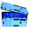 Hybrid Armor Ударопрочный чехол для OPPO Realme 5 с подставкой - Голубой