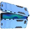 Hybrid Armor Ударопрочный чехол для OPPO Realme C2 с подставкой - Голубой