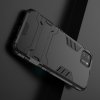 Hybrid Armor Ударопрочный чехол для Realme C11 с подставкой - Черный