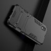 Hybrid Armor Ударопрочный чехол для Samsung Galaxy A01 Core с подставкой - Черный