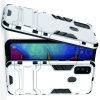 Hybrid Armor Ударопрочный чехол для Samsung Galaxy M30s с подставкой - Серебряный