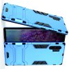 Hybrid Armor Ударопрочный чехол для Samsung Galaxy Note 10 Plus / 10+ с подставкой - Голубой