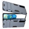 Hybrid Armor Ударопрочный чехол для Samsung Galaxy S21 Plus / S21+ с подставкой - Синий