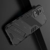 Hybrid Armor Ударопрочный чехол для vivo V21e с подставкой - Черный