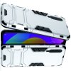 Hybrid Armor Ударопрочный чехол для Xiaomi Mi 9 lite с подставкой - Серебряный