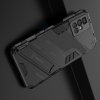 Hybrid Armor Ударопрочный чехол для Xiaomi Redmi 10 с подставкой - Черный