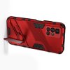 Hybrid Armor Ударопрочный чехол для Xiaomi Redmi 10 с подставкой - Красный