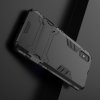 Hybrid Armor Ударопрочный чехол для Xiaomi Redmi 9A с подставкой - Черный