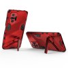 Hybrid Armor Ударопрочный чехол для Xiaomi Redmi Note 10 Pro с подставкой - Красный