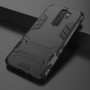 Hybrid Armor Ударопрочный чехол для Xiaomi Redmi Note 8 Pro с подставкой - Черный