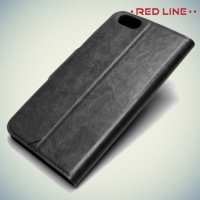 Red Line чехол книжка для Huawei Honor 4x - Черный