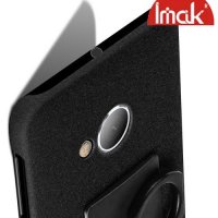 IMAK Cowboy Пластиковый чехол с кольцом подставкой и защитной пленкой для HTC U Play - Песочно-Черный