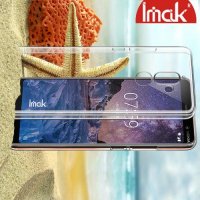 IMAK Crystal Прозрачный пластиковый кейс накладка для Nokia 7 Plus
