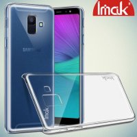 IMAK Crystal Прозрачный пластиковый кейс накладка для Samsung Galaxy A6 Plus 2018