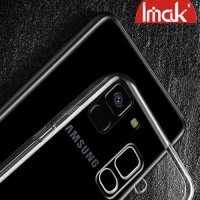IMAK Crystal Прозрачный пластиковый кейс накладка для Samsung Galaxy A8 Plus 2018