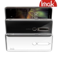 IMAK Пластиковый прозрачный чехол для Nokia 6.1