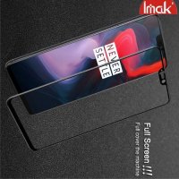 IMAK Pro+ Закаленное Full Glue Screen защитное стекло для OnePlus 6 на весь экран Черное