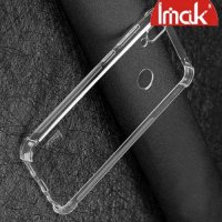 IMAK Shockproof силиконовый защитный чехол для ASUS ZenFone Max Pro M1 ZB602KL /  ZB601KL прозрачный и защитная пленка
