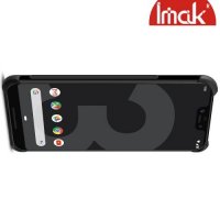 IMAK Shockproof силиконовый защитный чехол для Google Pixel 3 Lite черный и защитная пленка