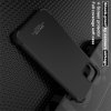 IMAK Shockproof силиконовый защитный чехол для Google Pixel 4 черный и защитная пленка