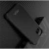 IMAK Shockproof силиконовый защитный чехол для Google Pixel 4 XL черный и защитная пленка