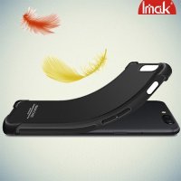 IMAK Shockproof силиконовый защитный чехол для Huawei Honor 10 - черный
