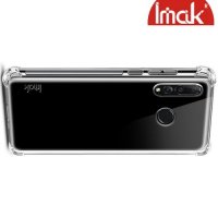 IMAK Shockproof силиконовый защитный чехол для Huawei Honor 20 Lite прозрачный и защитная пленка