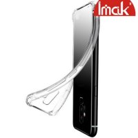 IMAK Shockproof силиконовый защитный чехол для Huawei Honor 20 Pro прозрачный и защитная пленка