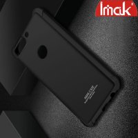 IMAK Shockproof силиконовый защитный чехол для Huawei Honor 7C Pro черный и защитная пленка