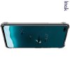 IMAK Shockproof силиконовый защитный чехол для Huawei Honor View 30 / View 30 Pro прозрачный и защитная пленка