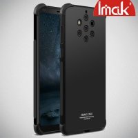 IMAK Shockproof силиконовый защитный чехол для Nokia 9 PureView черный и защитная пленка