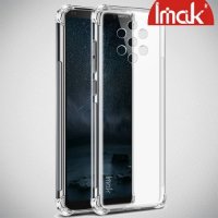 IMAK Shockproof силиконовый защитный чехол для Nokia 9 PureView прозрачный и защитная пленка
