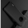IMAK Shockproof силиконовый защитный чехол для OnePlus 7T черный и защитная пленка