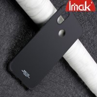 IMAK Shockproof силиконовый защитный чехол для Xiaomi Mi 8 черный и защитная пленка