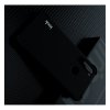 IMAK Shockproof силиконовый защитный чехол для Xiaomi Redmi Note 8 черный и защитная пленка