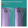 IMAK Shockproof силиконовый защитный чехол для Xiaomi Redmi Note 9T прозрачный и защитная пленка
