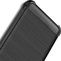 IMAK VEGA Матовый силиконовый чехол для Asus Zenfone 6 ZS630KL с противоударными углами черный