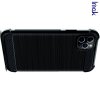 IMAK VEGA Матовый силиконовый чехол для iPhone 11 Pro Max с противоударными углами черный