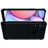 IMAK VEGA Матовый силиконовый чехол для Samsung Galaxy A20s с противоударными углами черный