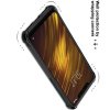 IMAK VEGA Матовый силиконовый чехол для Samsung Galaxy A70s с противоударными углами черный