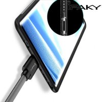 IPAKY Yuyan Series противоударный силиконовый чехол для Samsung Galaxy Note 9 с серой рамкой