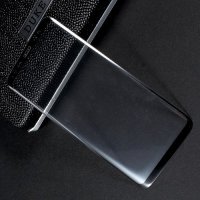 Изогнутое 3D защитное стекло для Samsung Galaxy S8 - Черное